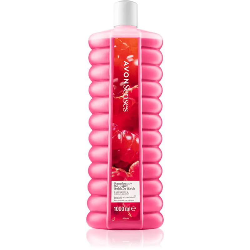 Avon Senses Raspberry Delight αφρόλουτρο μπάνιου 1000 μλ