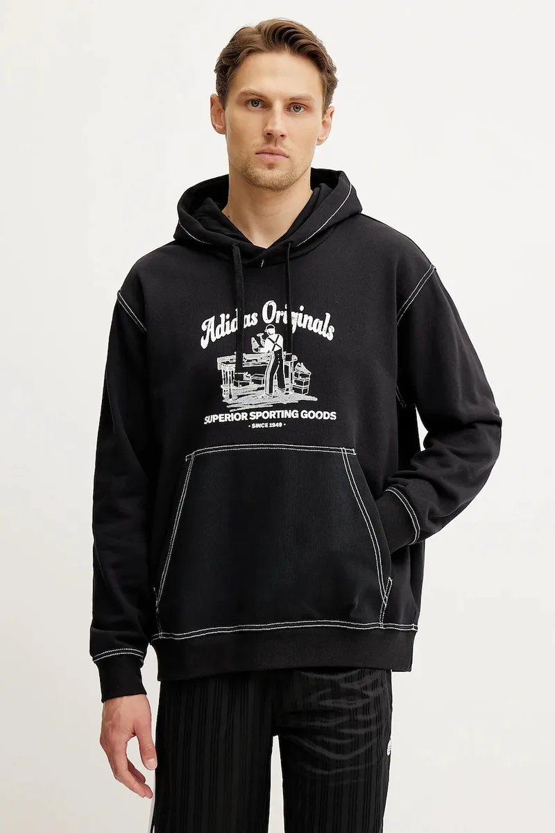 Βαμβακερή μπλούζα adidas Originals Wabash