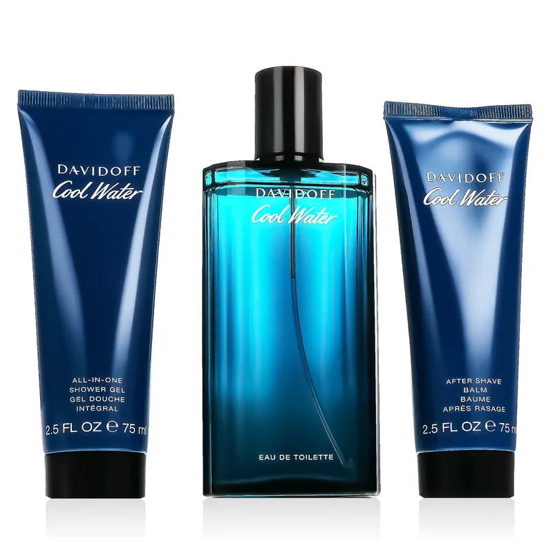 Davidoff Cool Water for Men EDT 125 ml + ASB 75 ml + SG 75 ml (man) 1 pcs