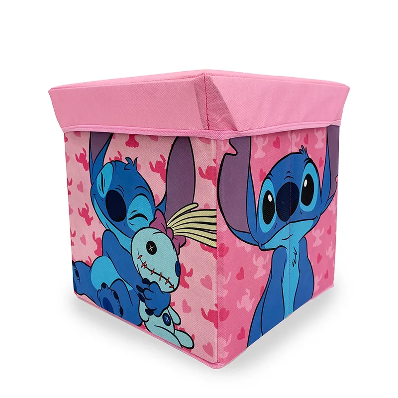 Κουτί-Σκαμπό 30X30X30 Disney Home Lilo & Stitch 13