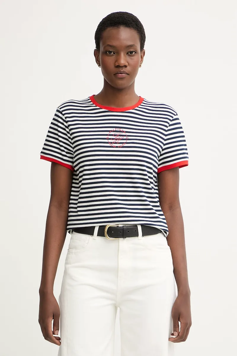 Tommy Hilfiger t-shirt γυναικείο με lyocell