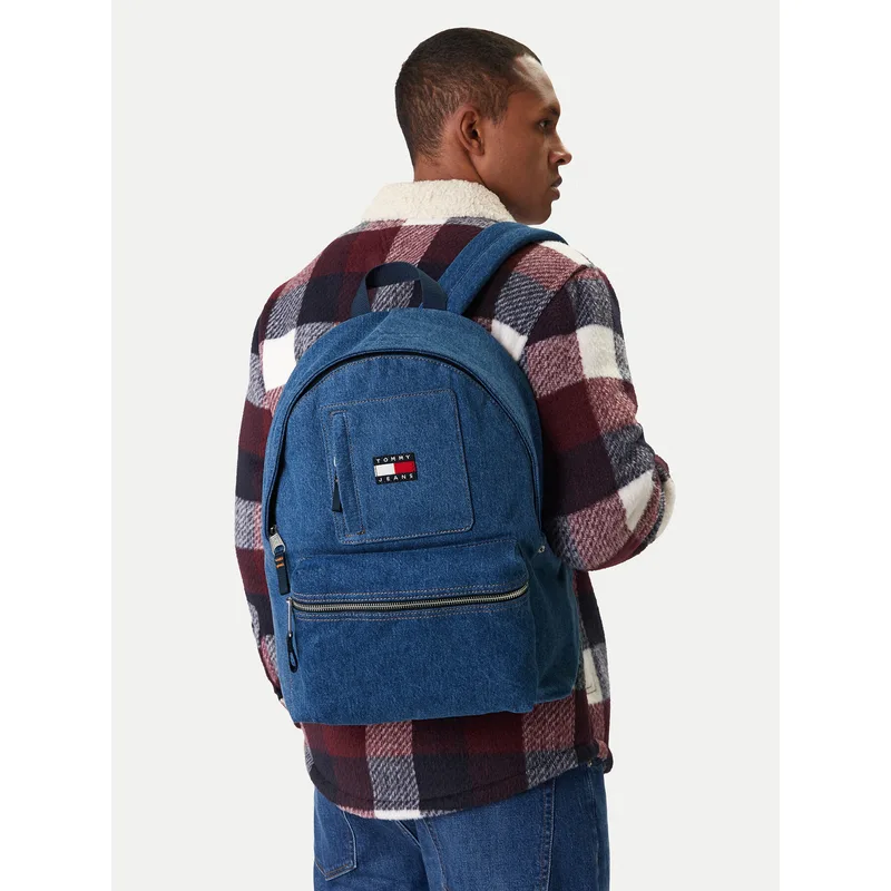 Σακίδιο Tommy Jeans Tjm Utility Denim Backpack AM0AM14052 Μπλε