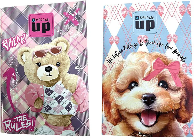 Scotch Bear-Scotch Dog Τετράδιο 17X25-2 Σχέδια (357-43400)