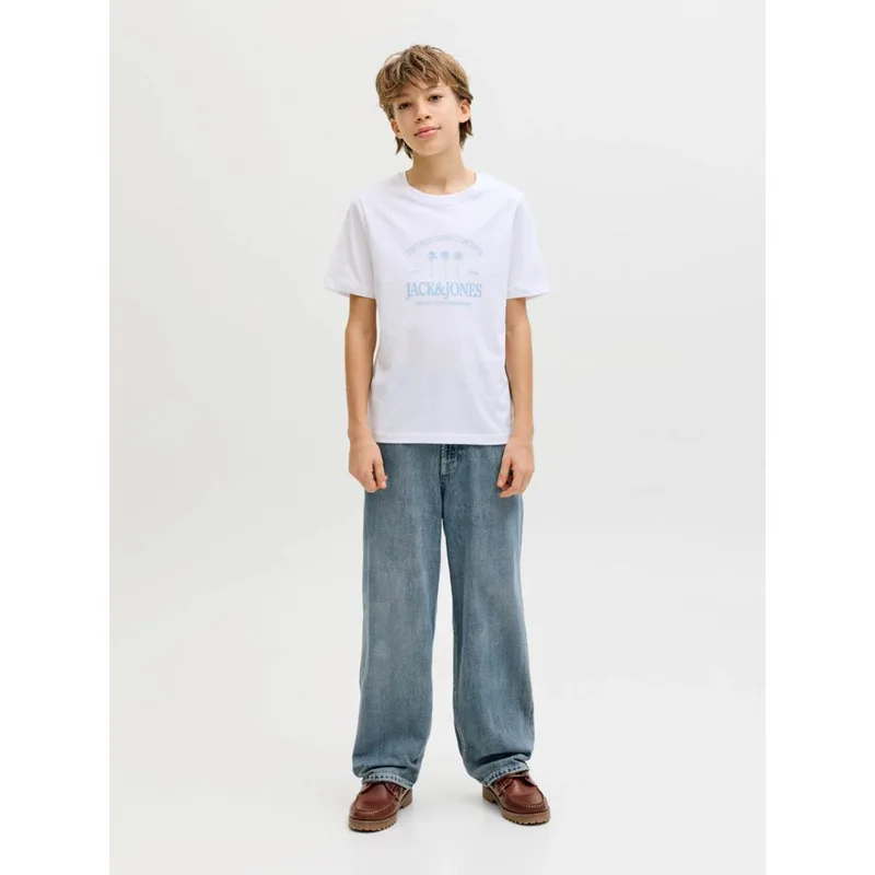 Τζιν παντελόνι αγόρι Jack & Jones Junior Baggy Blue Denim
