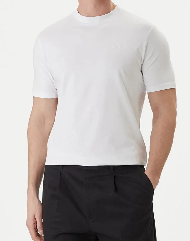 KARL LAGERFELD T-SHIRT CREWNECK 755034-562235-10 White