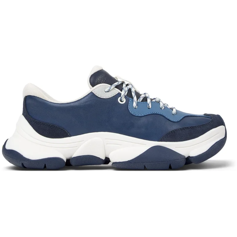 CAMPER Twins - Casual παπούτσια Για Γυναικεία - Μπλε,Γκρι, Μέγεθος 39, Smooth leather