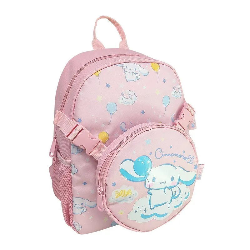 ΤΣΑΝΤΑ ΠΛΑΤΗΣ ΝΗΠΙΟΥ CINNAMOROLL MUST TEAM 1 ΘΗΚΗ ΜΕ ΑΠΟΣΠΩΜΕΝΟ ΤΣΑΝΤΑΚΙ ΜΕΣΗΣ - ΩΜΟΥ
