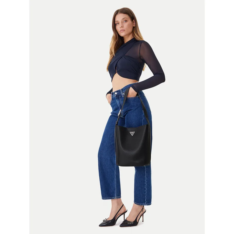 Τσάντα Guess HWBG69 74040 Μαύρο