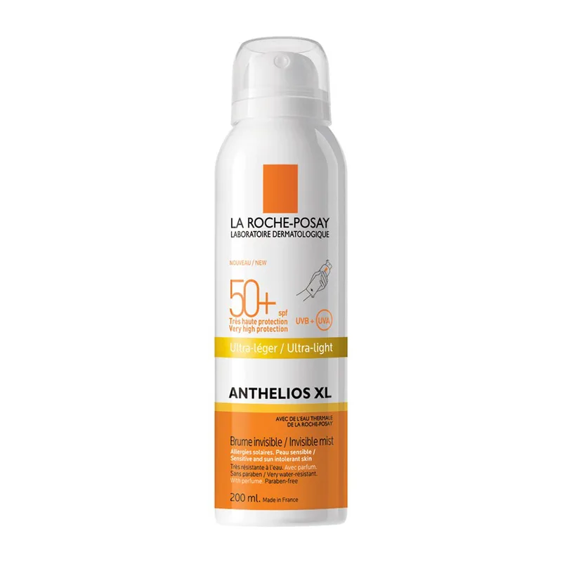 La Roche-Posay Anthelios XL Invisible Mist Ultra Light Spf50+ Αόρατο Δροσερό Mist Σώματος Πολύ Υψηλής Αντηλιακής Προστασίας 200ml