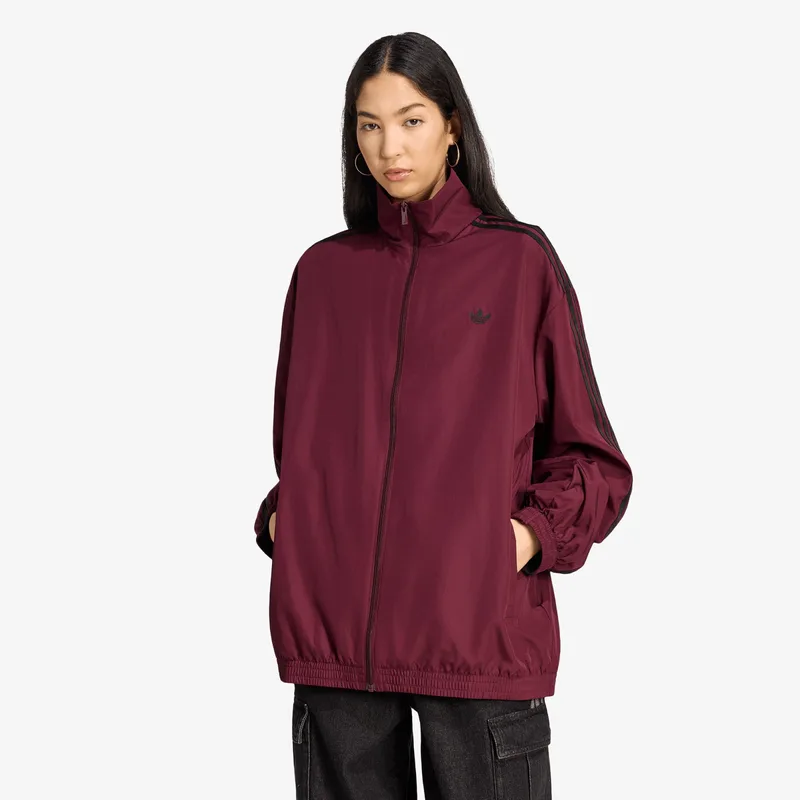 Μπουφάν adidas Firebird Adilenium Track Top Maroon/ Black M