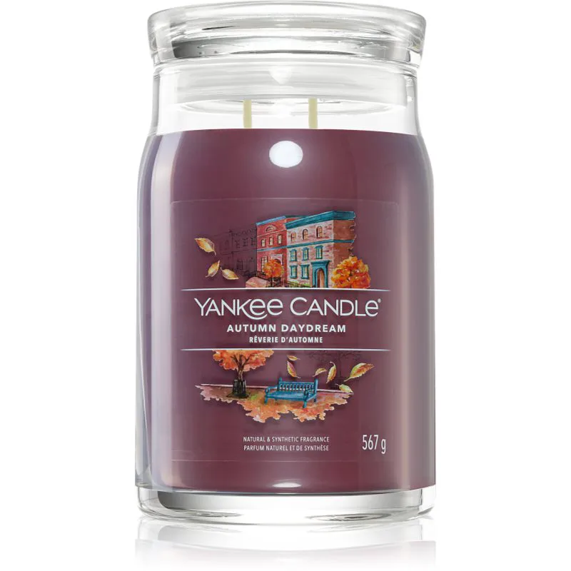 Yankee Candle Autumn Daydream αρωματικό κερί Signature 567 γρ