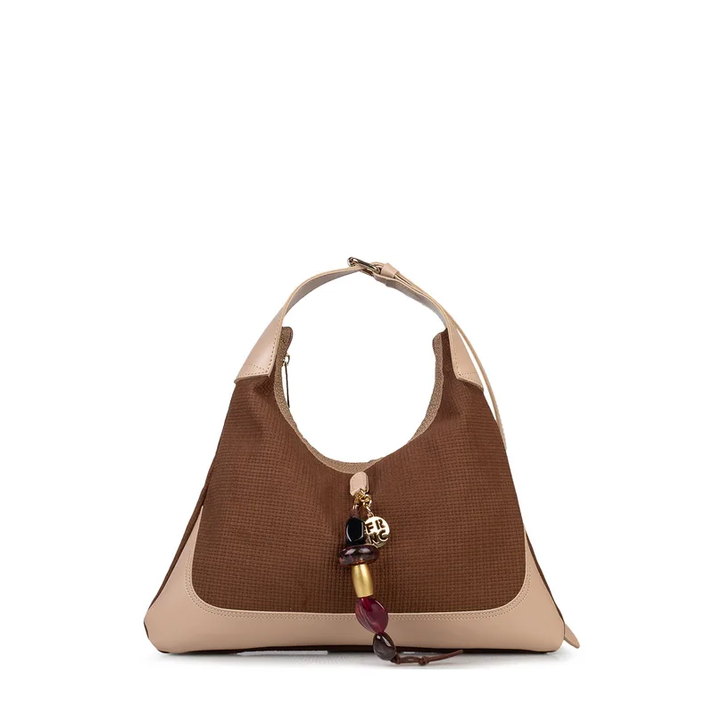 Shoulder Bags γυναικεία Frnc Καφέ 5555 262