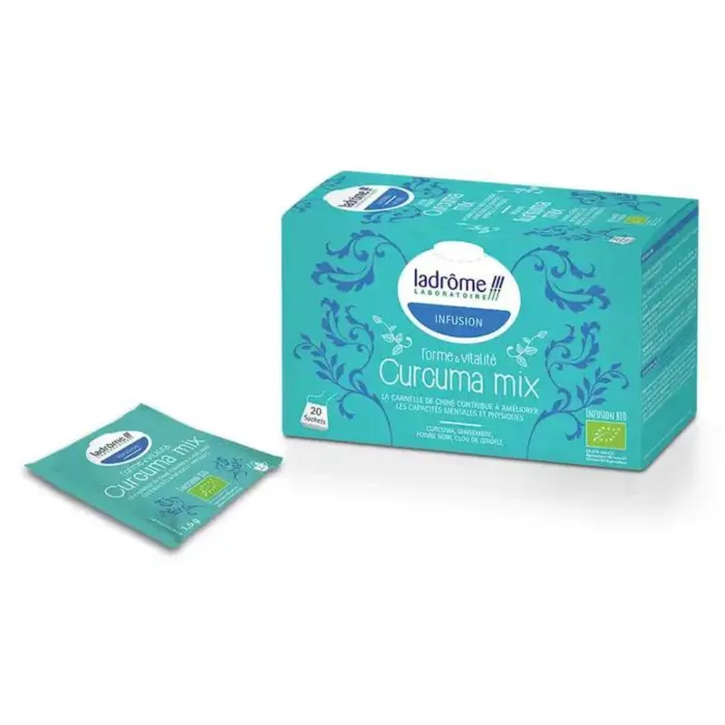 Ladrôme Curcuma Mix Bio Infusion x20 sachets