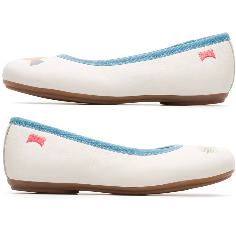 CAMPER Twins - Μπαλαρίνες Για - Μπεζ, Μέγεθος 29, Smooth leather