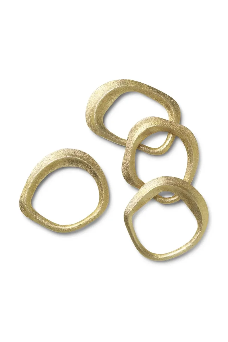 Δαχτυλίδι χαρτοπετσέτας ferm LIVING Flow 4-pack