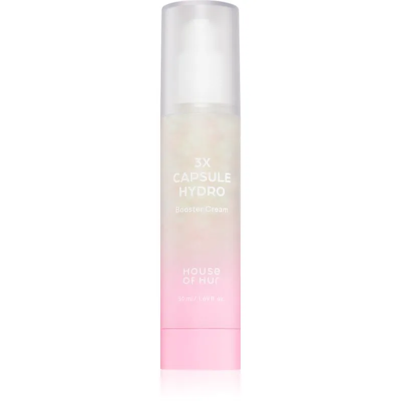 House of Hur 3X Capsule Hydro Booster Cream βάση ενυδάτωσης για λαμπρότητα και λείανση επιδερμίδας 50 ml
