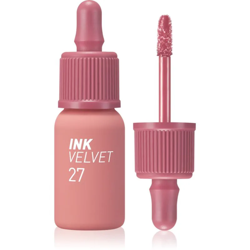 peripera Ink Velvet βελούδινο κραγιόν απόχρωση 27 Strawberry Nude 4 γρ