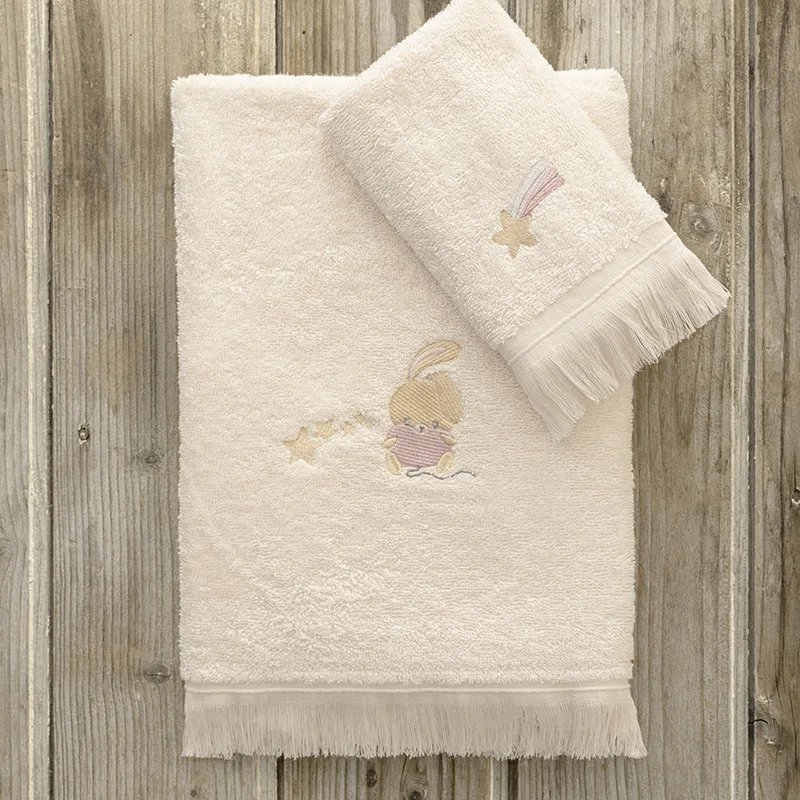 Παιδικές Πετσέτες (Σετ 2 Τμχ) Kocoon Bunny Bloom