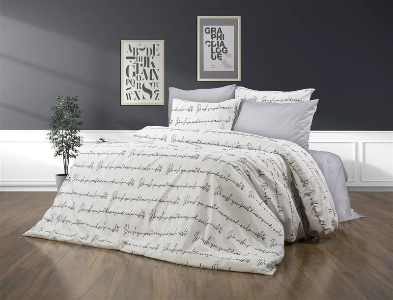 Παπλωματοθήκη Polycotton Μονή 160x240εκ. Αρίσβη 471 White DimCol (Χρώμα: Λευκό, Ύφασμα: 70% Βαμβάκι-30% Polyester, Μέγεθος: Μονά) - DimCol - 33310823048