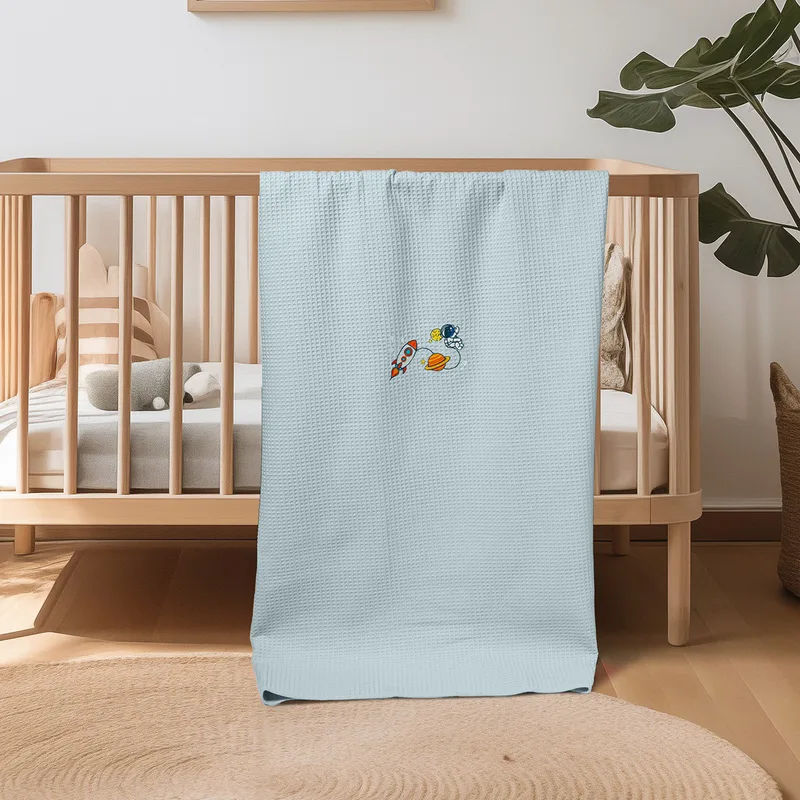 ΚΟΥΒΕΡΤΑ ΠΙΚΕ ΚΟΥΝΙΑΣ 110X140 ADAM HOME SPACE BLUE