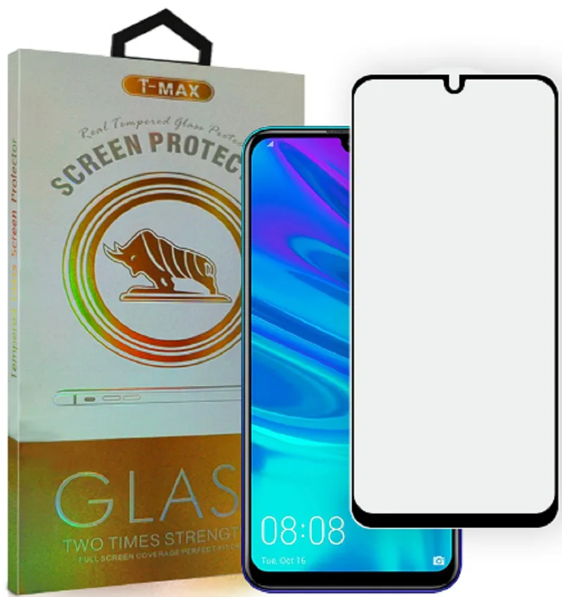T-Max Premium 3D Tempered Glass Full Glue Fluid Despensing - Αντιχαρακτικό Γυαλί Οθόνης Huawei P Smart 2019 - Black (5206015065972)