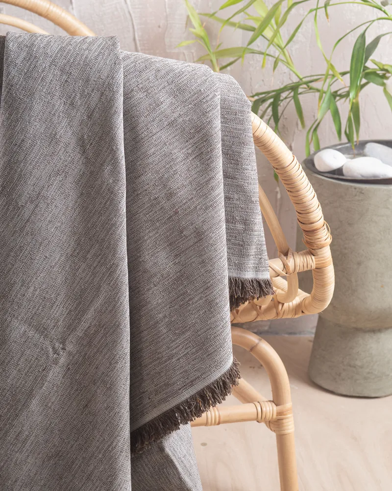 Διακοσμητική Μαξιλαροθήκη (40Χ40) Vernier Brown, Rythmos Home