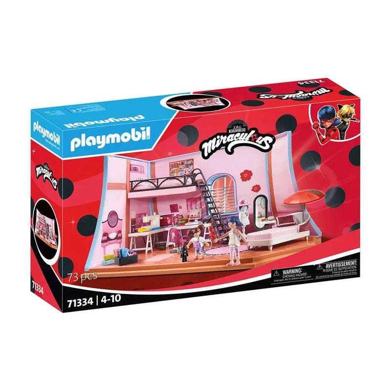 Playmobil 71334 Miraculous: Το δωμάτιο της Marinette