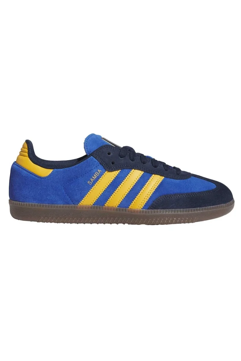 ADIDAS Samba ADV Ανδρικά Sneakers - Μπλε-HQ9283-BLUE