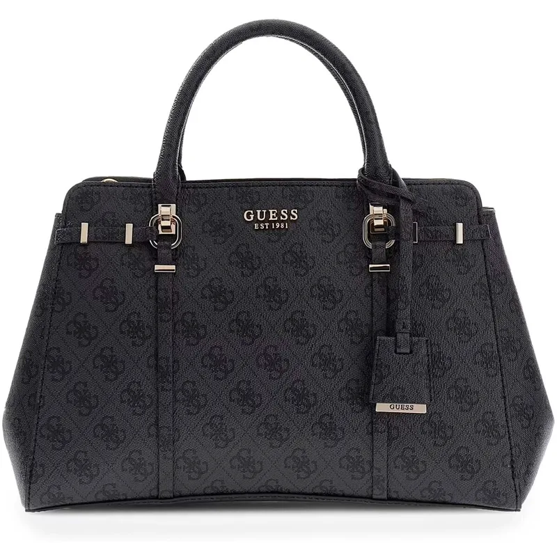 Τσάντες Χειρός Guess Leona Logo Mulit Comp Satchel