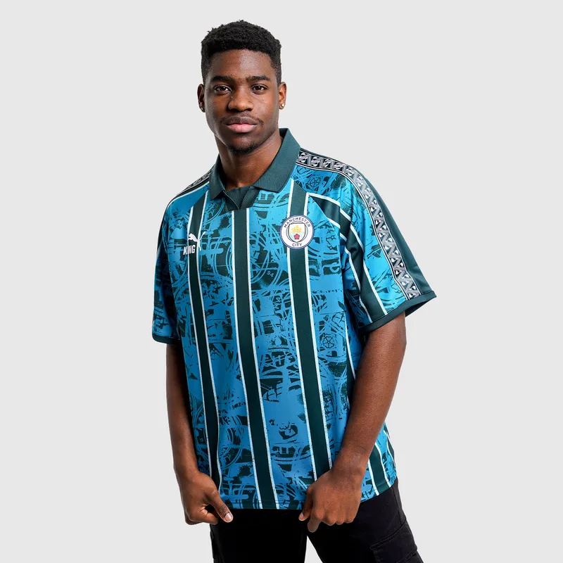 Puma Manchester City FC King Retro Ανδρική Ποδοσφαιρική Φανέλα (9000262786_92425)