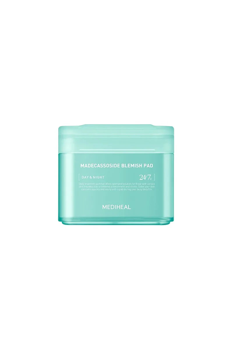 Mediheal Madecassoside Blemish Pad - Ενυδατικά Εμποτισμένα Δισκία Για Ομοιόμορφο Τόνο (100 pads) - 8809615058688