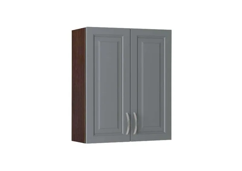 Ντουλάπι κουζίνας κρεμαστό 60εκ., No 60 MDF, Genomax - Κρεμ, Λευκό