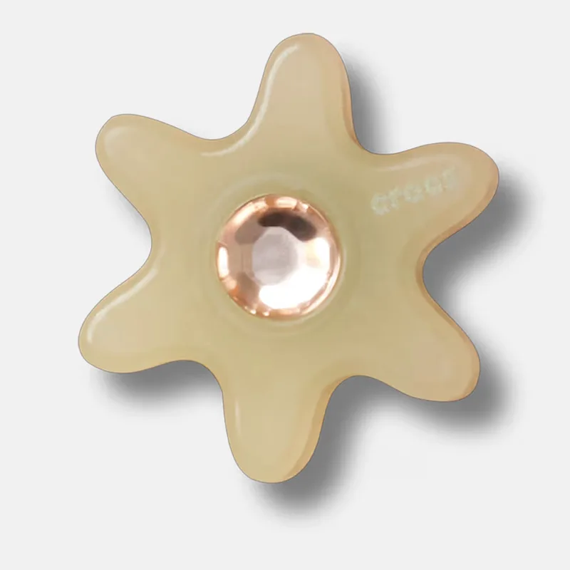 Crocs Tan Flower with Gem διακοσμητικό Jibbitz (9000224477_7386)
