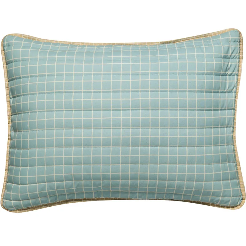 Μαξιλαροθήκες Καπιτονέ Σετ 52x72 Kentia Zuccero 02 Mint Green