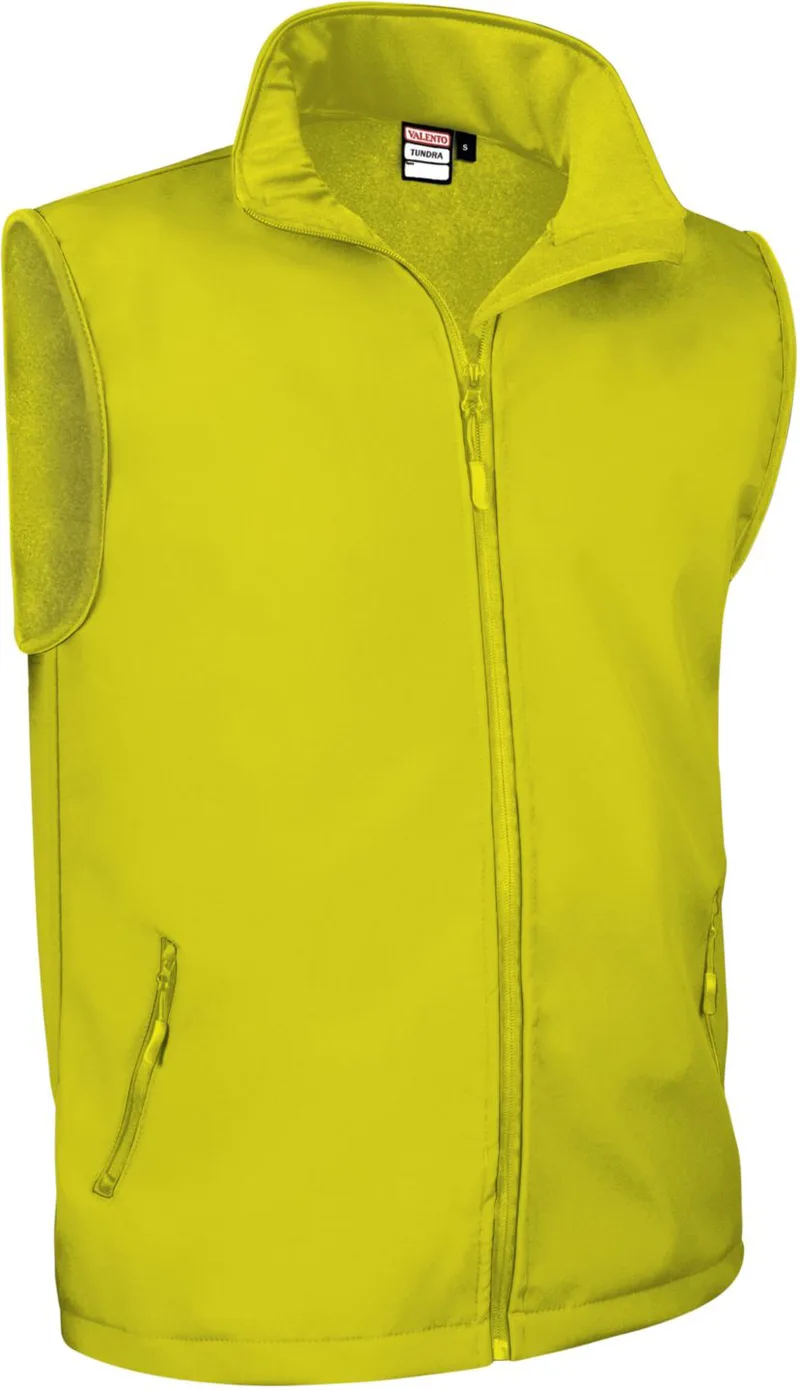 Γιλέκο Softshell TUNDRA Valento CHVATUNAF Fluo Yellow