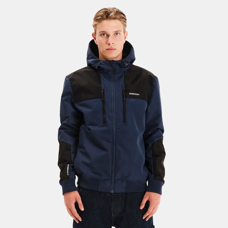 Emerson Men's Hooded Ανδρικό Bomber Μπουφάν (9000237335_87731)