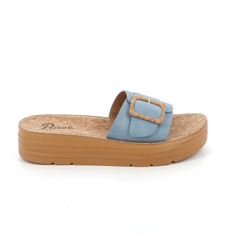 Γυναικείο Mule Parex Χρώματος Μπλε 12727001.J