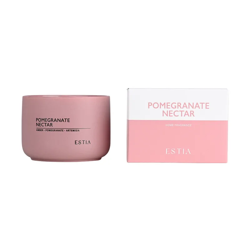 Αρωματικό Κερί Pomegranate Nectar 280gr Estia 04-36393 - estia - 04-36393
