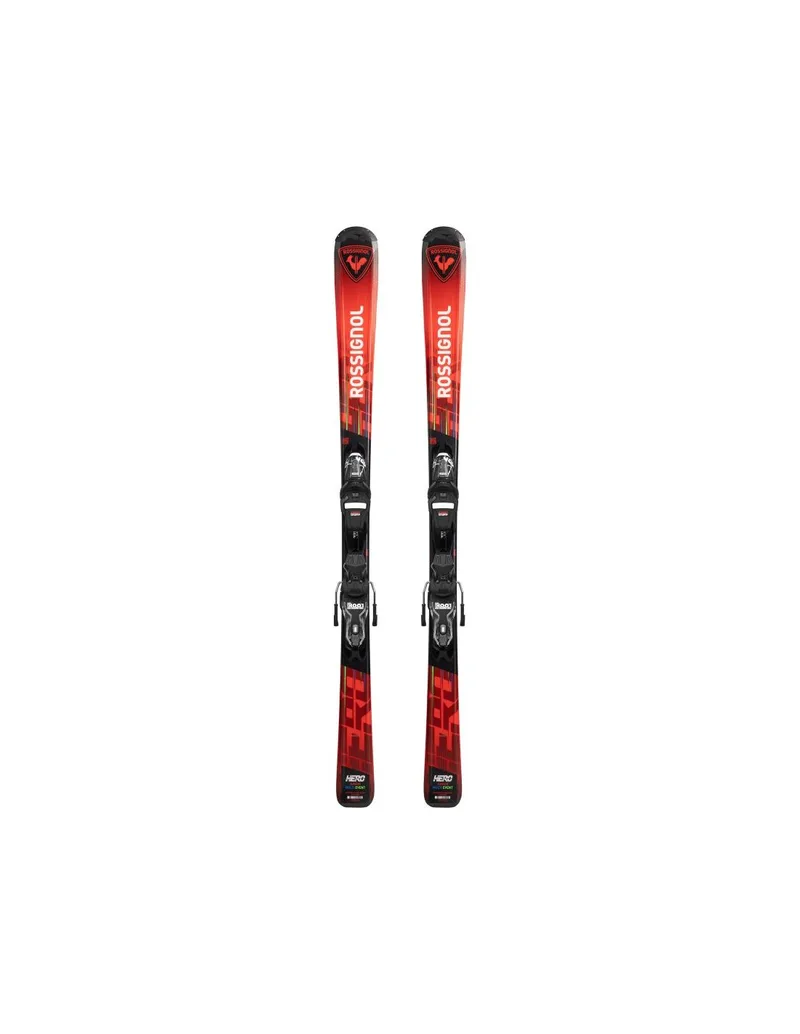 ROSSIGNOL HERO JR 130150 XPJR7 ski set