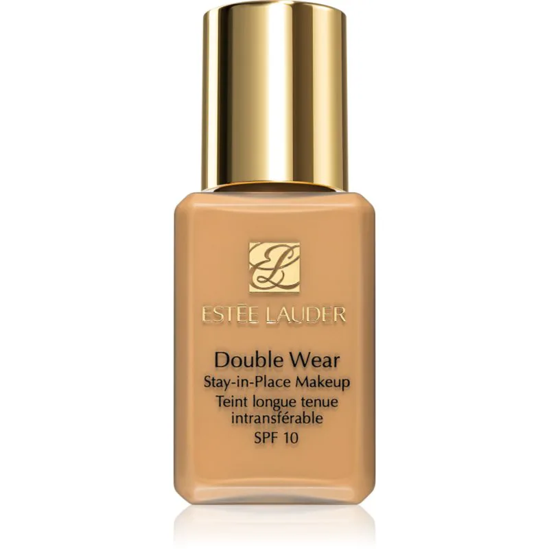 Estée Lauder Double Wear Stay-in-Place Mini μακράς διαρκείας μεικ απ SPF 10 απόχρωση 3C2 Pebble 15 ml
