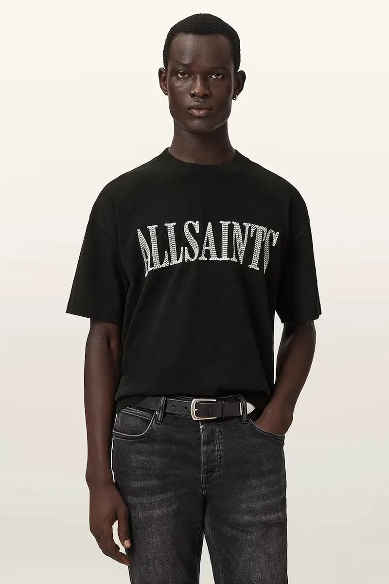 AllSaints t-shirt γυναικείο βαμβακερό DASH