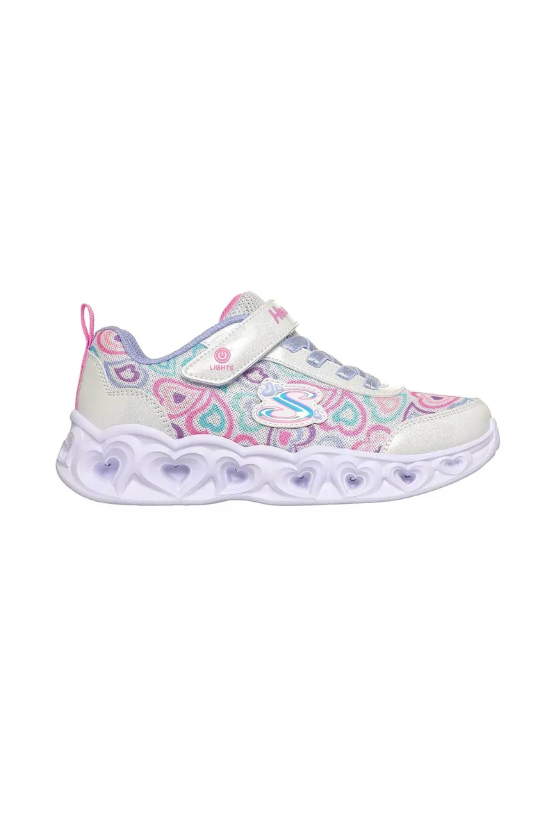 Skechers παιδικά sneakers "Boogie Love" (27-35) - 372450 Ασημί