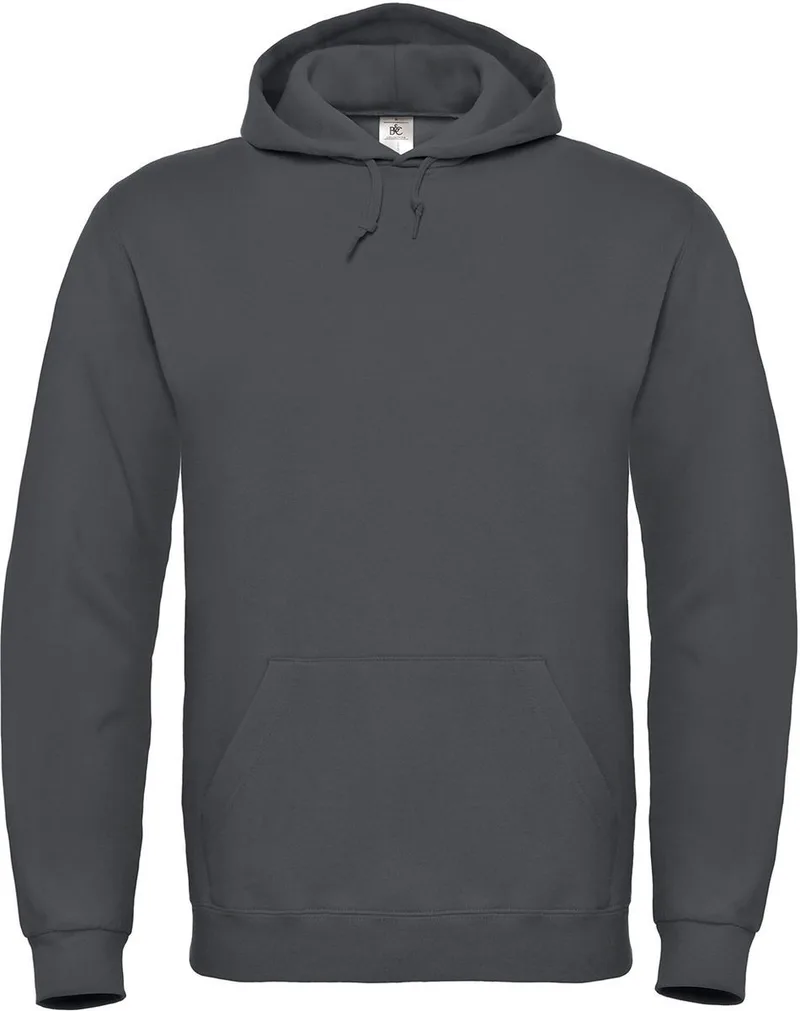 Hooded Sweatshirt B & C ID.003 Anthracite