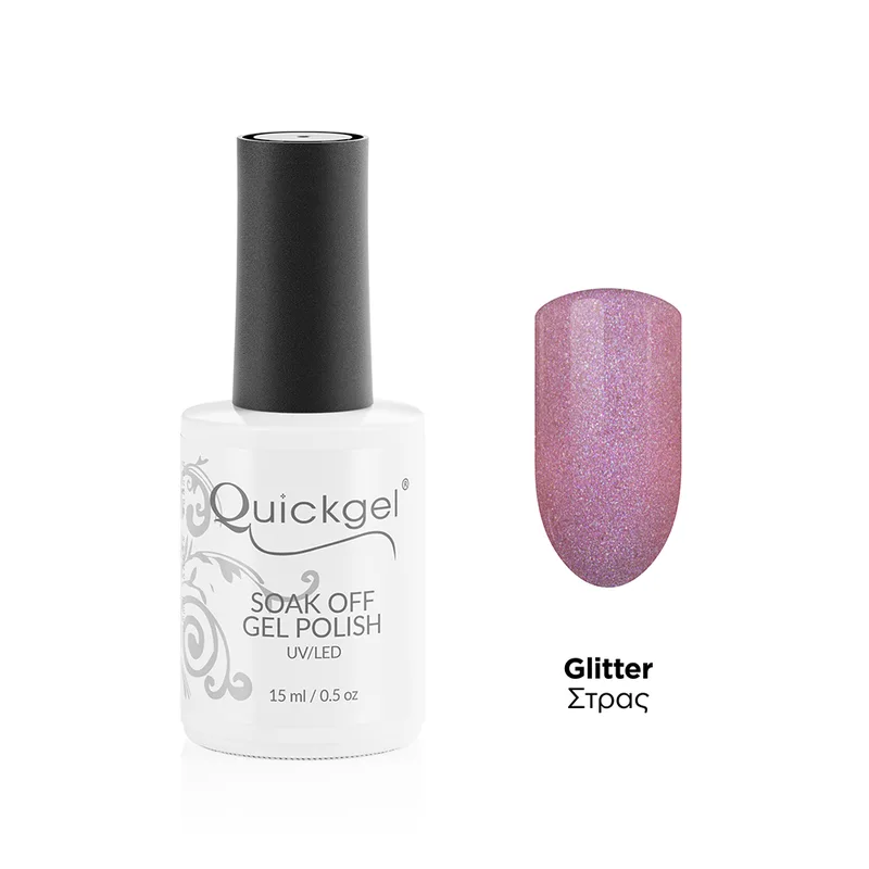 Quickgel Ημιμόνιμο Βερνίκι - No G544 Lunar Shimmer - 15mL