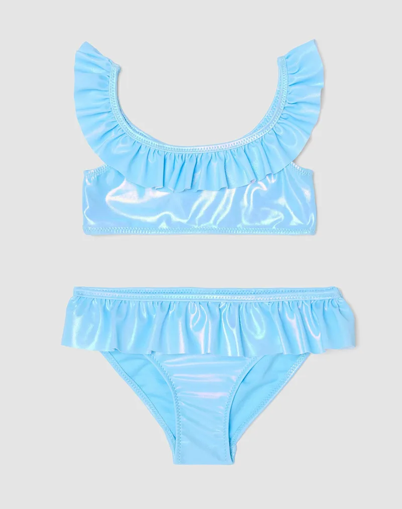 OVS GIRL BIKINI 2616974-SPLISH SPLASH LightBlue