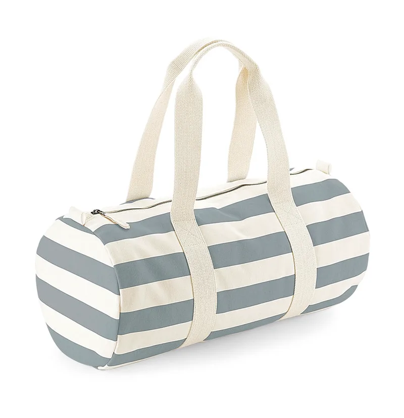 Τσάντα Nautical Barrel W688 Westford Mill Natural/Grey