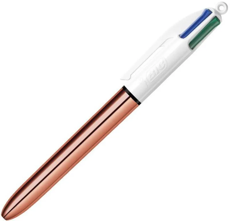 Bic B.Στυλό 4 Colour Rose Χρυσό (951737/504894)