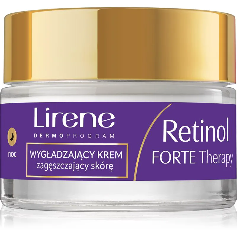 Lirene Retinol Forte Therapy ανανεωτική κρέμα νύχτας για ώριμη επιδερμίδα προσώπου 50 ml