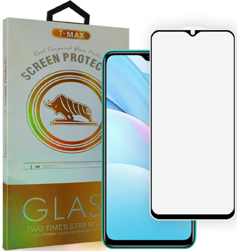 T-Max Premium 3D Tempered Glass Full Glue Fluid Despensing - Αντιχαρακτικό Γυαλί Οθόνης Xiaomi Redmi Note 9 - Black (5206015065804)