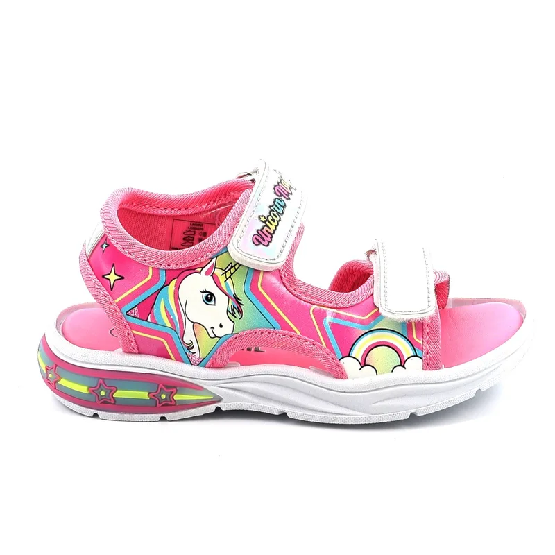 Παιδικό Πέδιλο για Κορίτσι Disney Unicorn Με Φωτάκια Χρώματος Ροζ LE000235